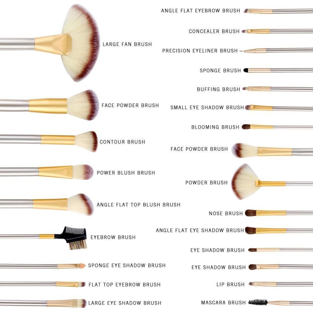 19 makeup Brushes design ideas