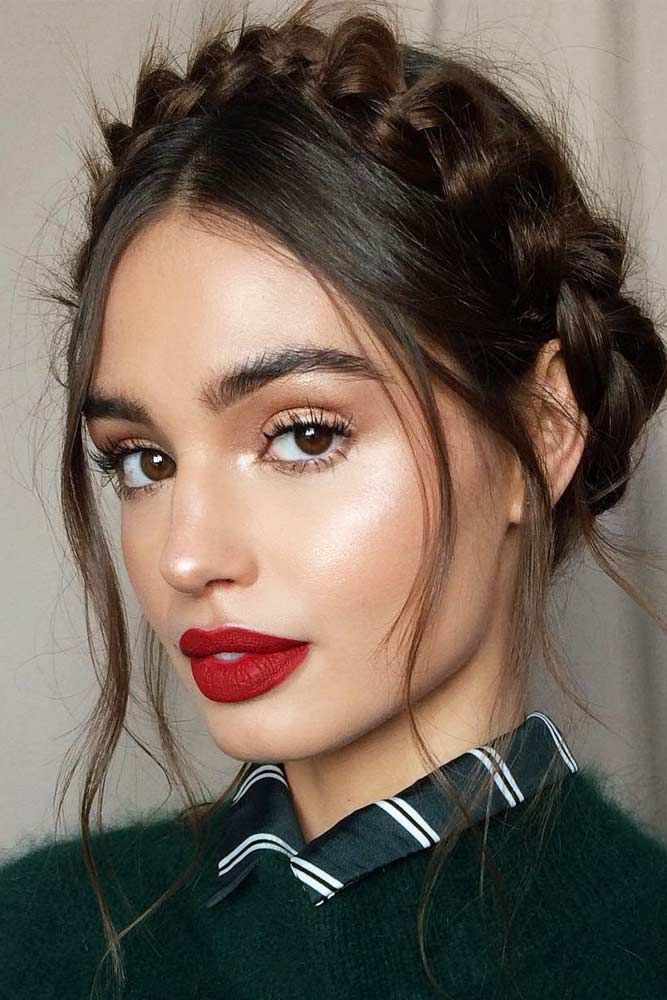 30 Romantic Hair And Makeup Ideas To Try This Valentine's Day -   19 makeup Hair styles ideas