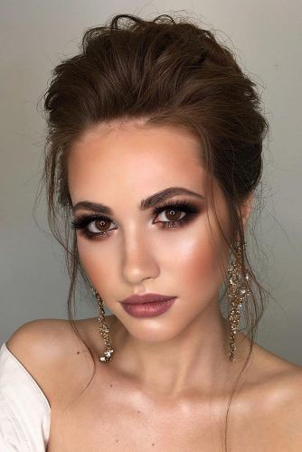 30 Delighting Fall Wedding Makeup Ideas -   19 makeup Hair styles ideas