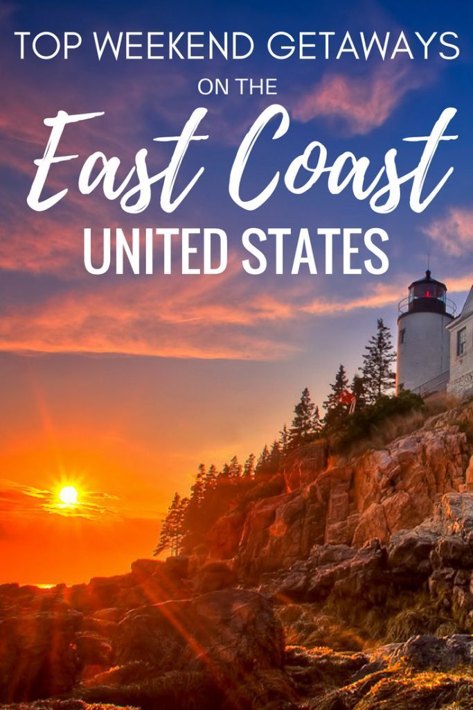 20 Beautiful Weekend Getaways on the East Coast of the USA -   19 travel destinations USA weekend getaways ideas