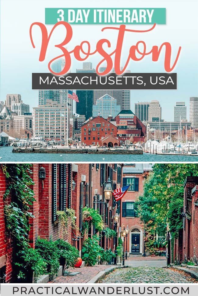 3 Days in Boston: The Ultimate Weekend Itinerary for Boston, Massachusetts -   19 travel destinations USA weekend getaways ideas
