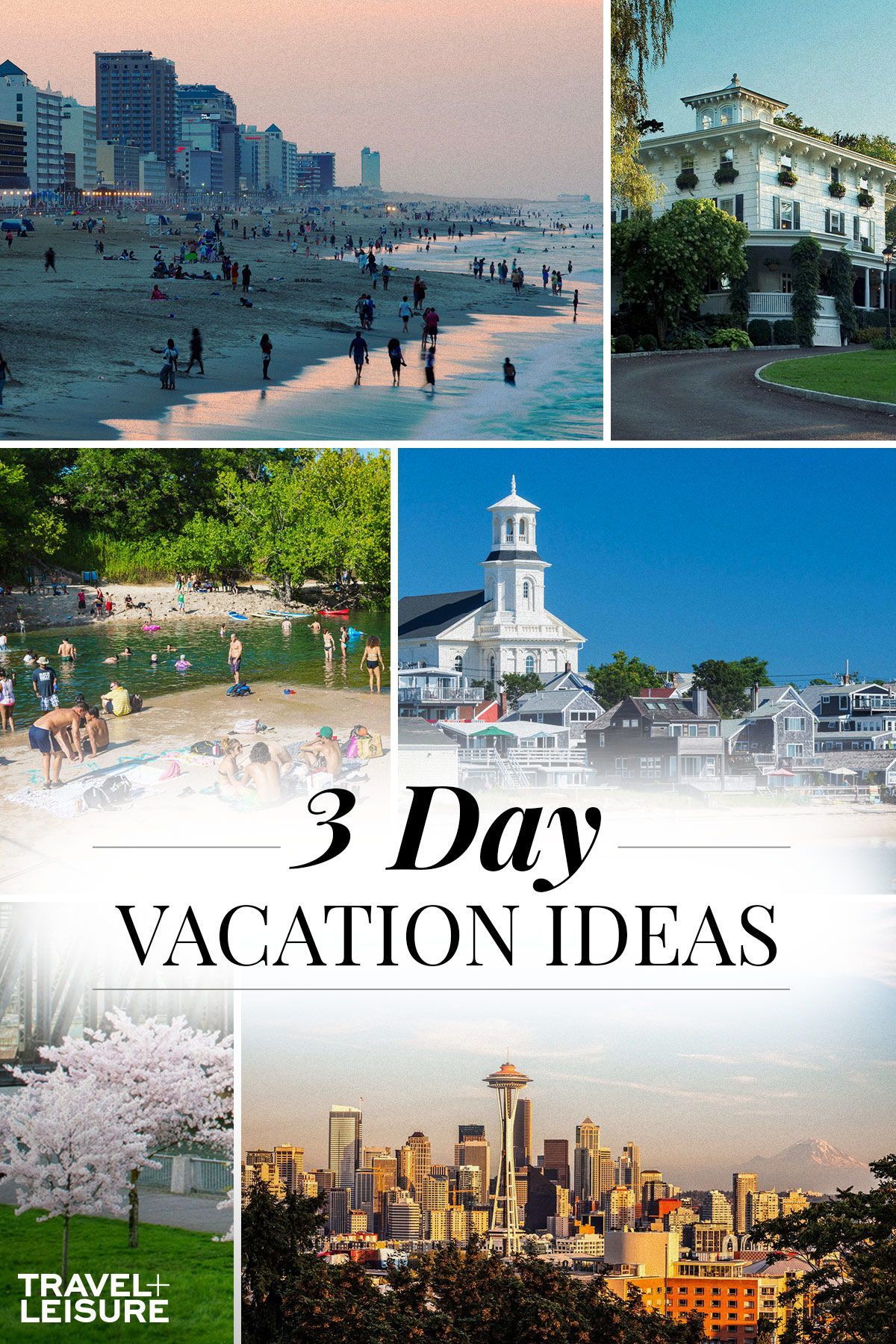 19 travel destinations USA weekend getaways ideas