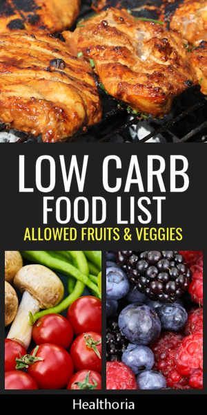 6 healthy recipes Fruit low carb ideas