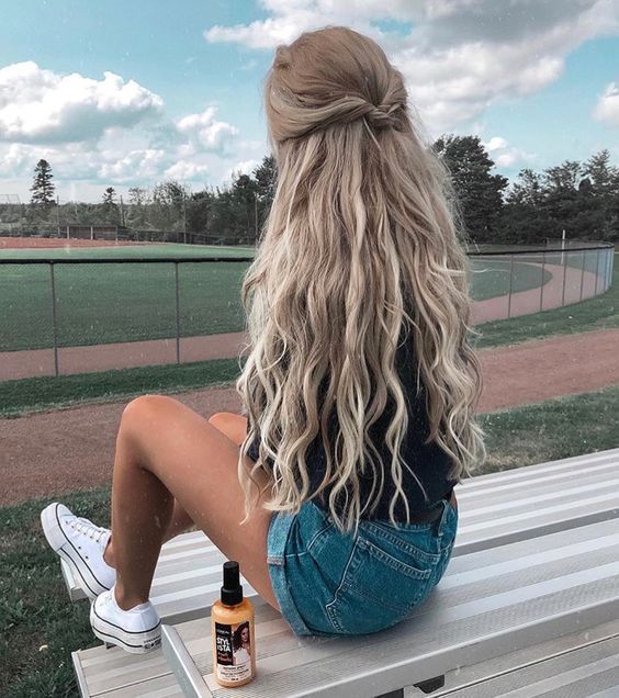45+ Easy and Cute Long Hair Styles You Should Try Now -   7 hair Goals long ideas