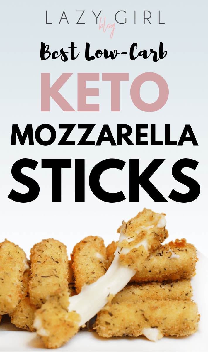 Best Low-Carb Keto Mozzarella Sticks -   7 healthy recipes Low Carb mozzarella ideas