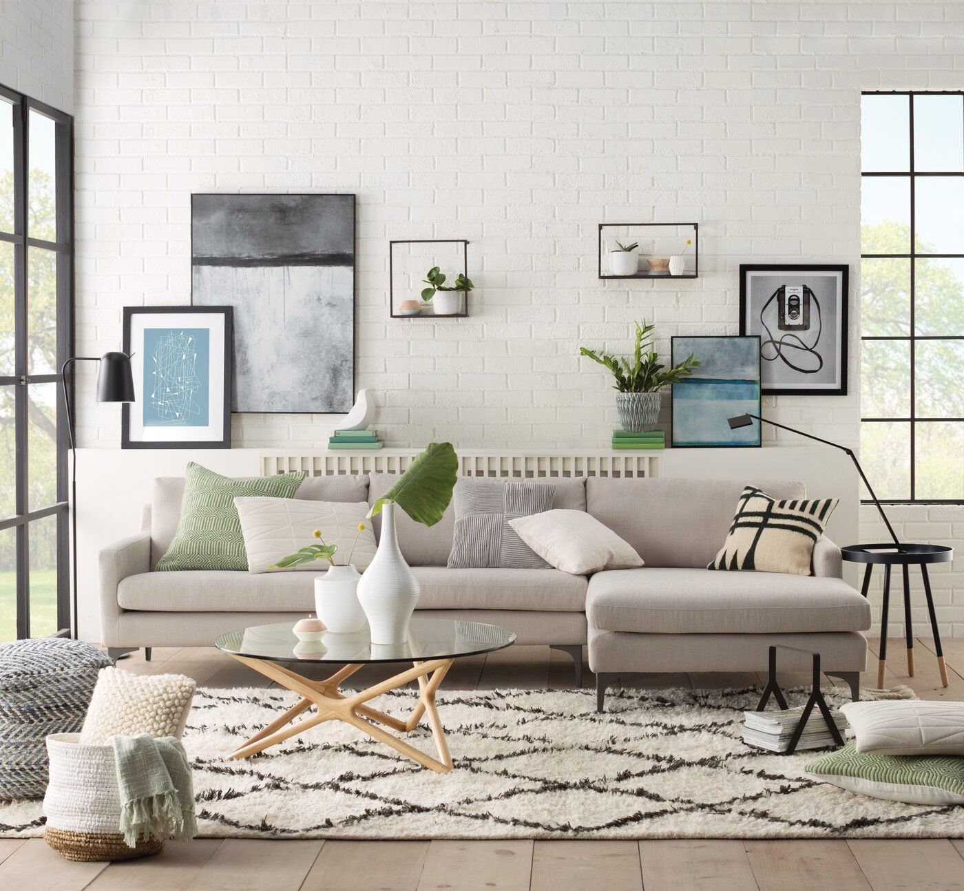 Kareem 4 Piece Wall Shelf Set -   8 home accents Living Room plants ideas