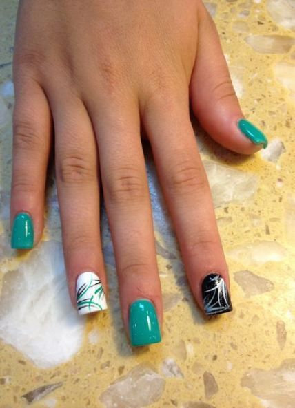 15 Ideas Wedding Nails Teal Simple -   9 country wedding Nails ideas