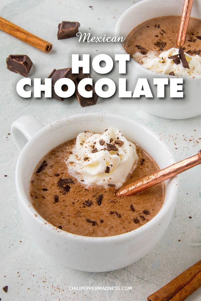 Mexican Hot Chocolate – -   10 desserts Mexican chili powder ideas