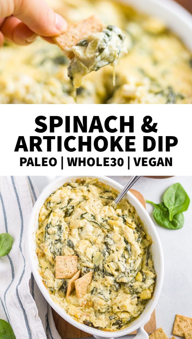 Healthy spinach artichoke dip -   10 healthy recipes Spinach party appetizers ideas