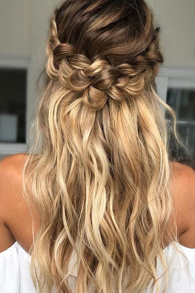 39 Braided Wedding Hair Ideas You Will Love -   10 makeup Homecoming curls ideas