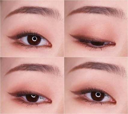 Super eye makeup hooded eyelids monolid 48 Ideas -   10 makeup Korean eyeliner ideas