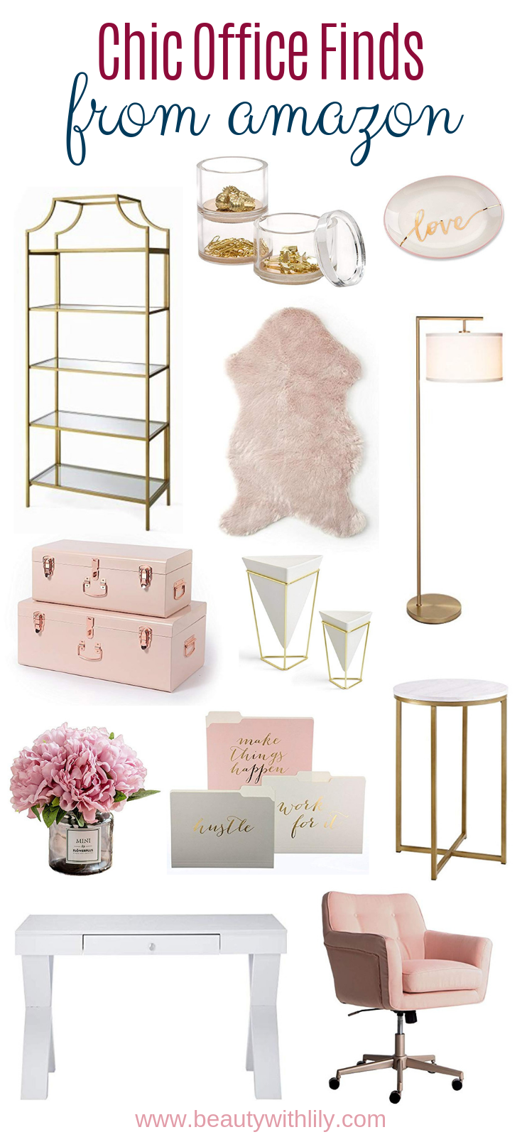 Chic Office Finds From Amazon -   11 room decor Chic girly ideas