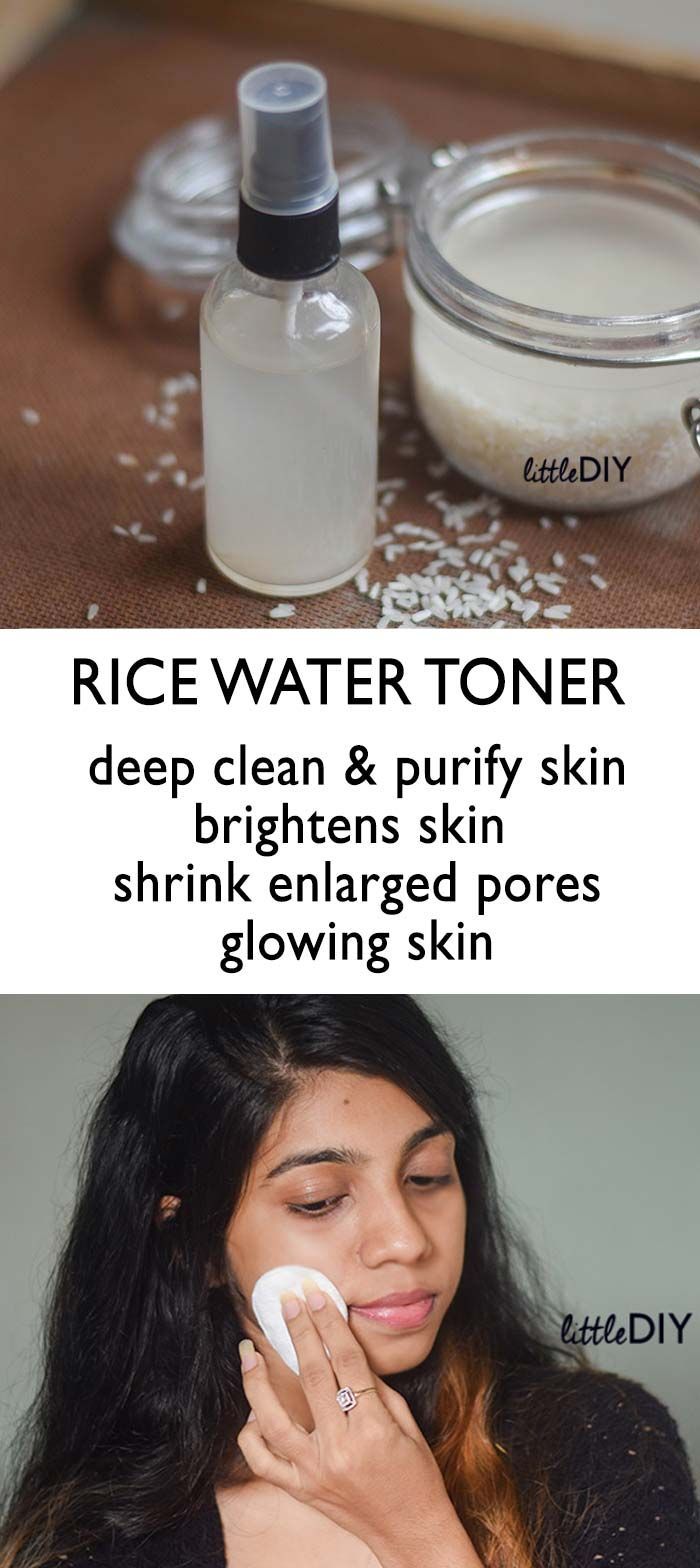 SKIN PURIFYING RICE WATER TONER -   11 skin care Tips homemade ideas