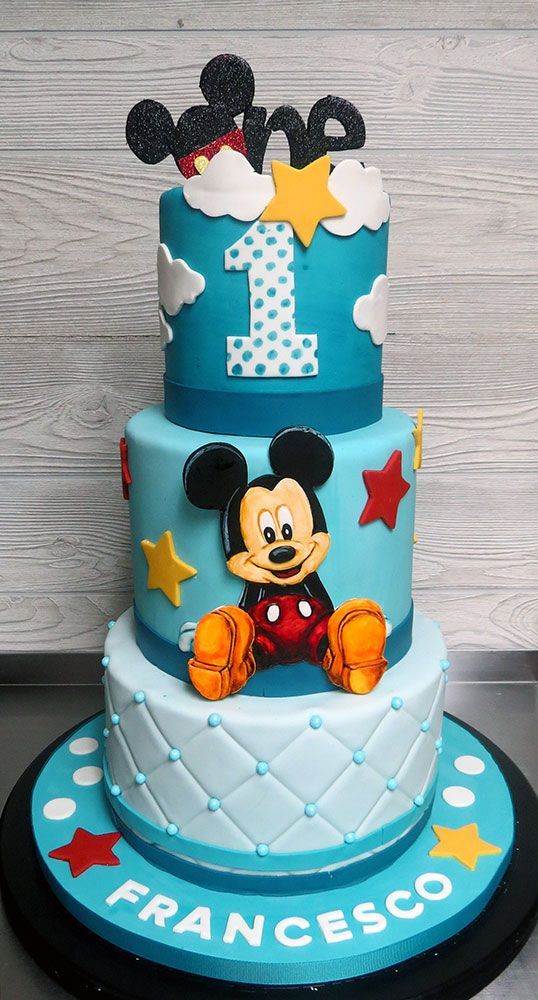 Cute Little Mouse 1st Birthday Cake -   12 cake Designs birthday ideas