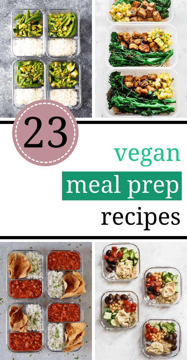 30 Easy & Quick Vegan Meal Prep Recipes -   12 diet Easy vegans ideas