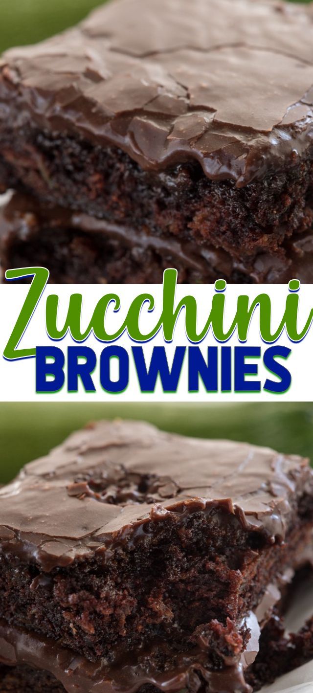 Easy Zucchini Brownies -   12 diet Easy vegans ideas