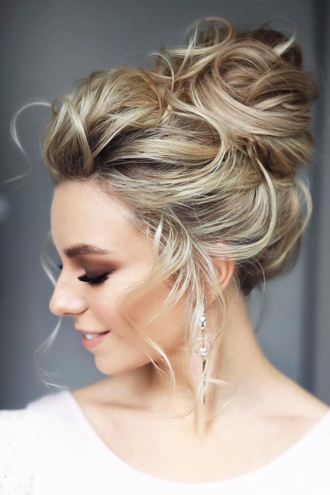 45 Chignon Hairstyles For A Fancy Look -   12 hairstyles Color chignons ideas