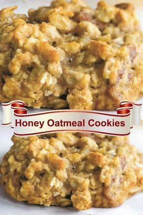 Honey Oatmeal Cookies -   12 healthy recipes For Diabetics honey ideas
