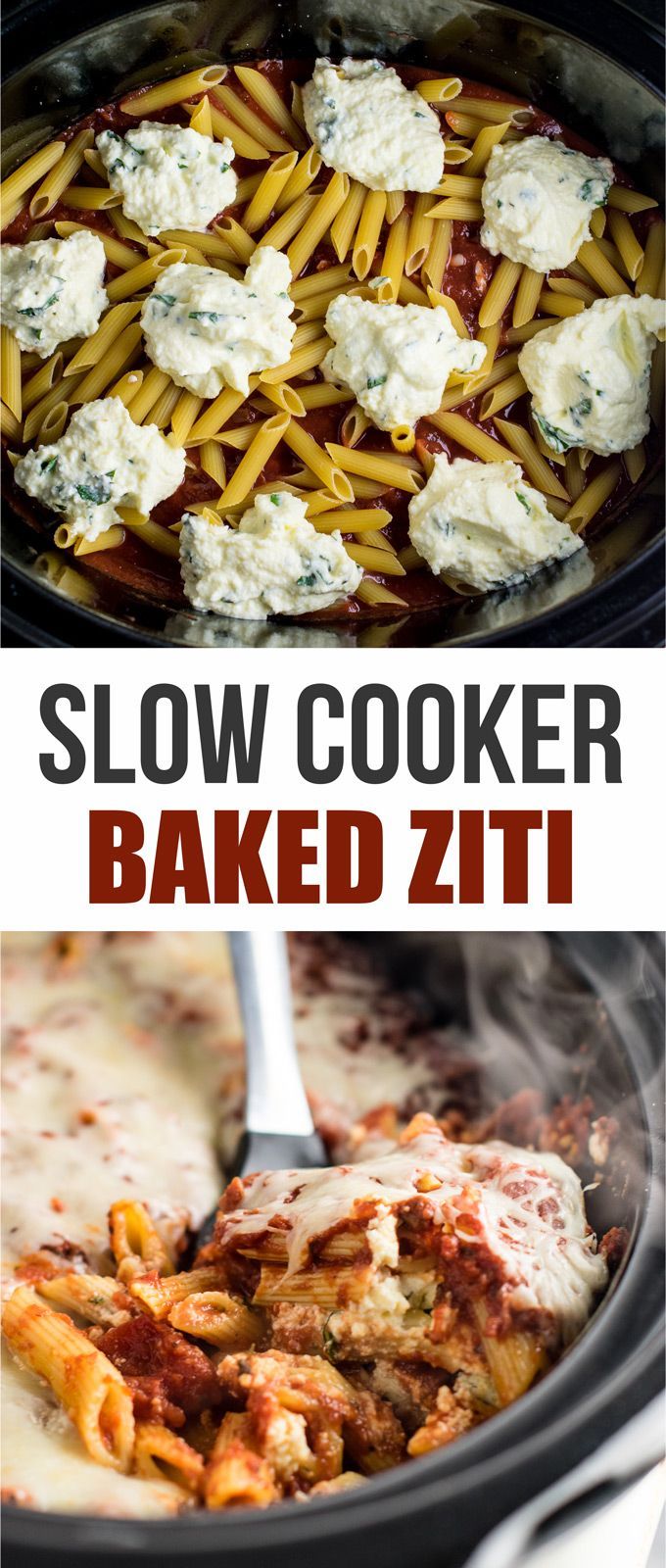 Crock Pot Baked Ziti -   12 healthy recipes Summer crock pot ideas