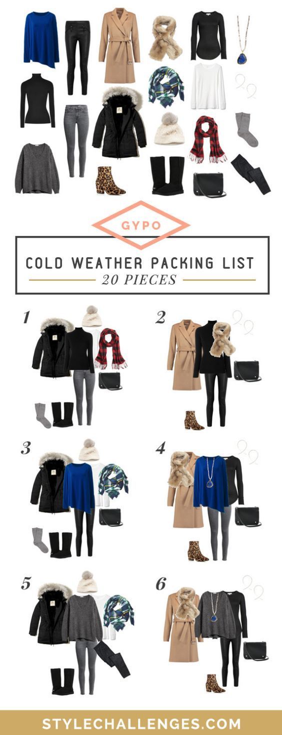 Packing List for Cold Weather - Keep Warm & Cute -   12 holiday Outfits cold weather ideas