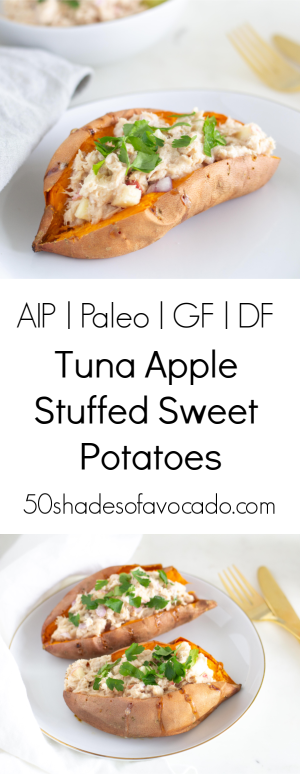 Tuna Apple Stuffed Sweet Potatoes -   13 healthy recipes Sweet paleo ideas