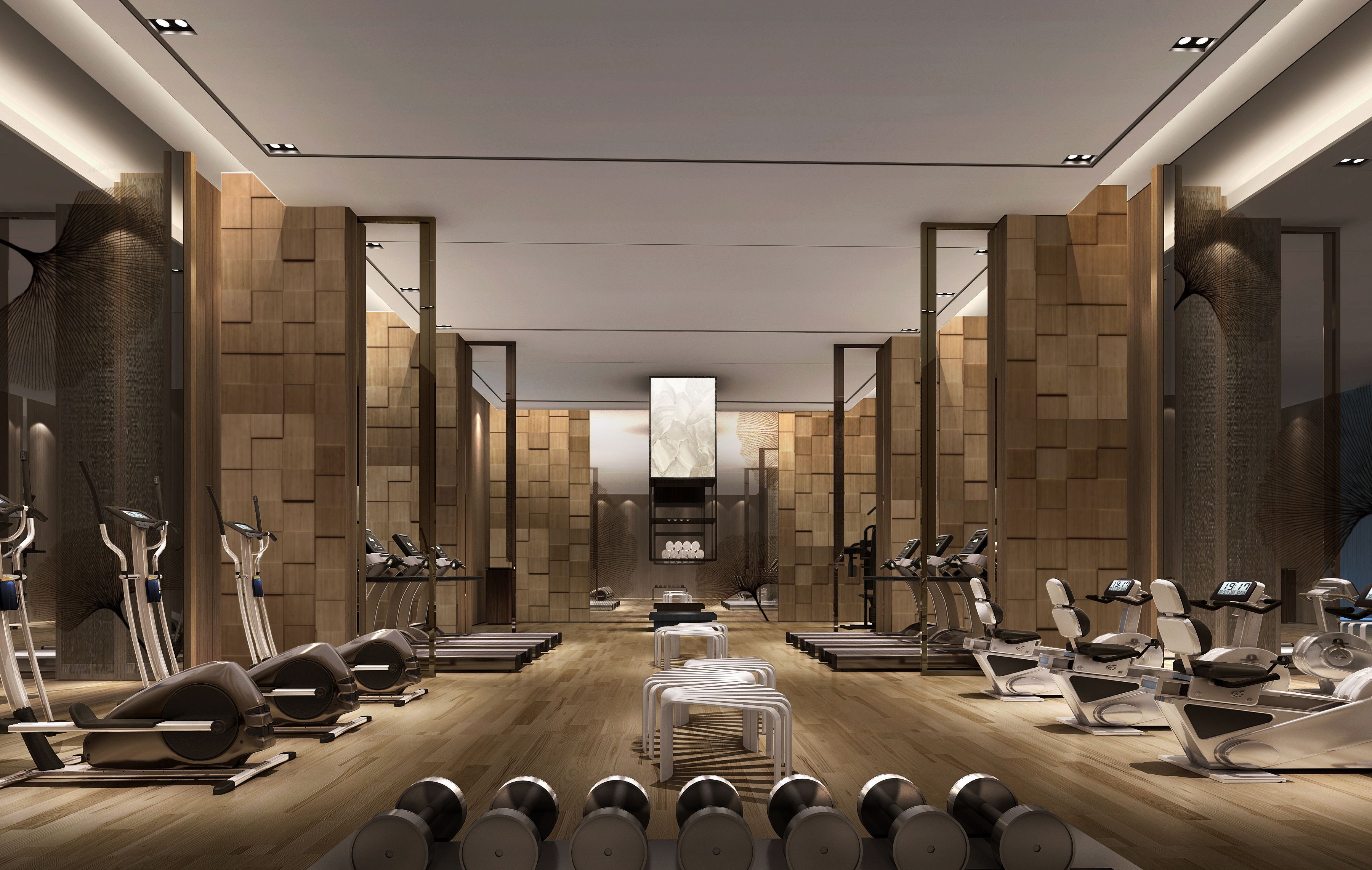 Sprawling London eight-bedroom mansion with palatial gym complex -   13 office fitness Center ideas