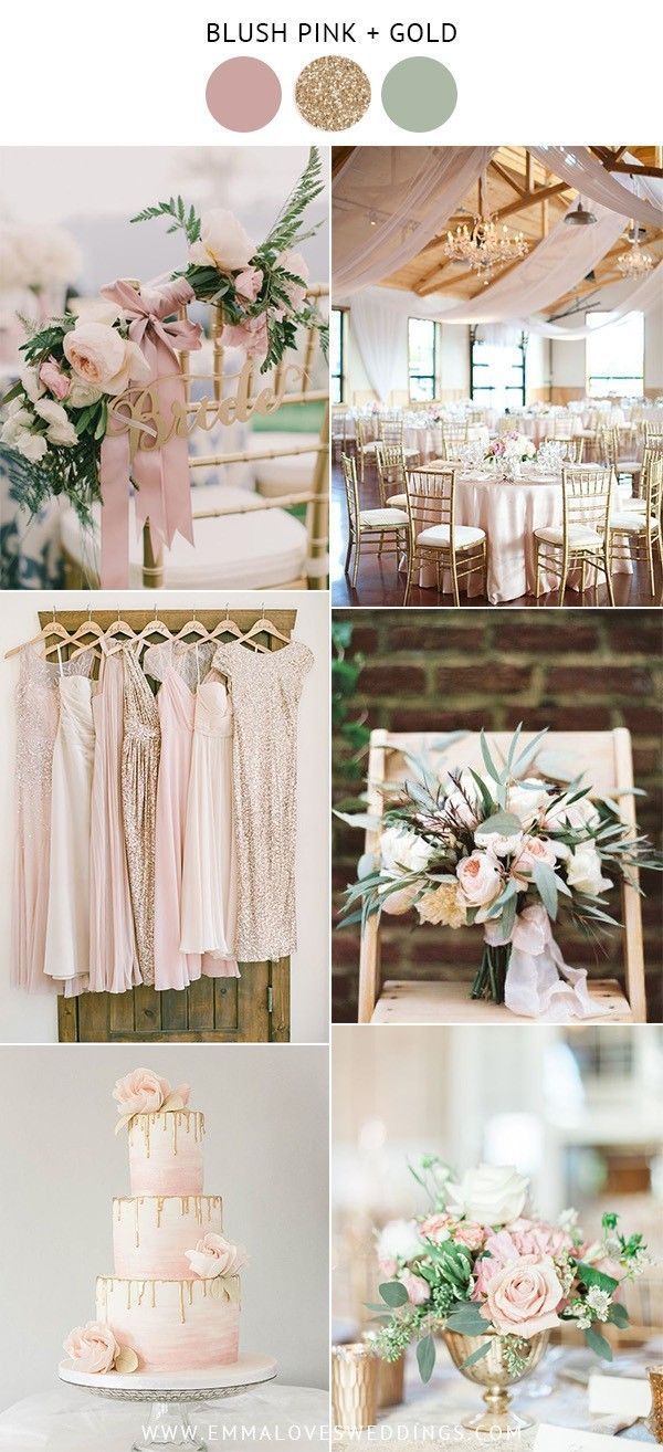 10 Prettiest Blush Pink Wedding Color Ideas for Spring and Summer -   13 wedding Rustic pink ideas
