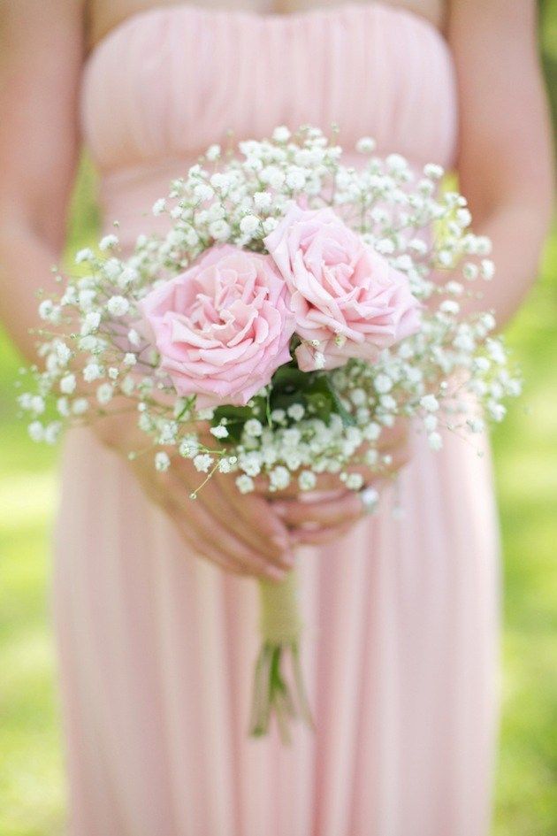 Rustic Pink Wedding Filled With Burlap And Baby's Breath -   13 wedding Rustic pink ideas
