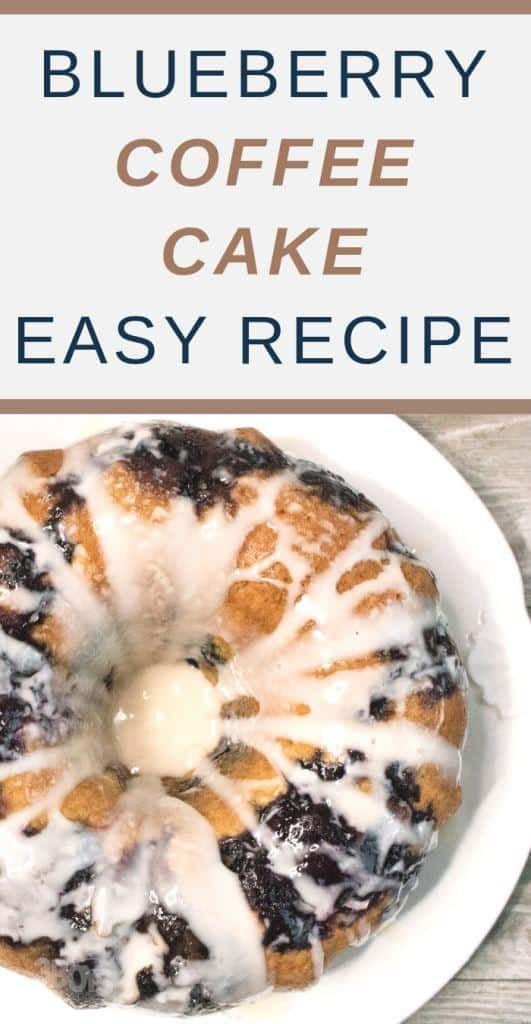 Blueberry Sour Cream Coffee Cake -   14 coffee cake Bundt ideas