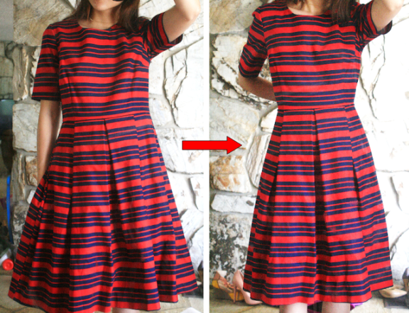 5-min. Alterations: tailor a bigger size dress in less than 5 mins -   14 DIY Clothes Alterations fashion ideas