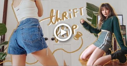 THRIFT FLIP // diy urban outfitters for ur inner hipster -   14 DIY Clothes Winter life hacks ideas