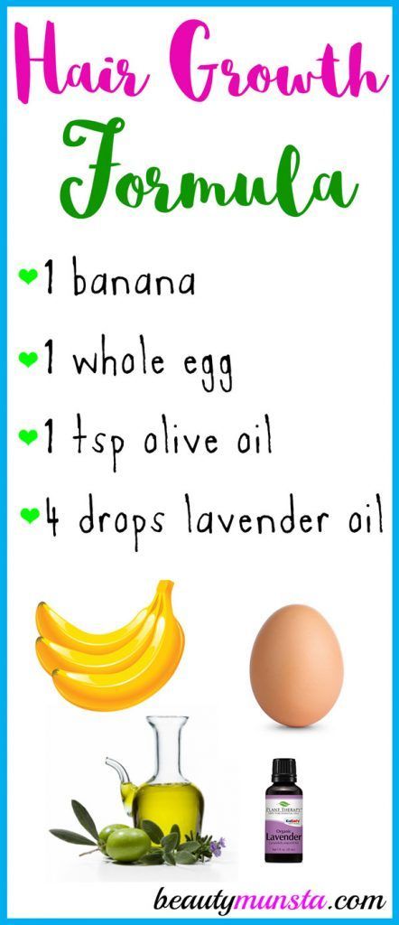 Banana Egg and Olive Oil Hair Mask -   14 good hair Tips ideas