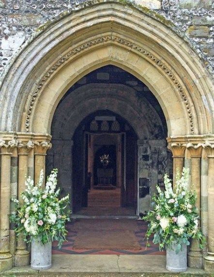 36 Ideas Wedding Church Entrance White Hydrangeas For 2019 -   14 wedding Church entrance ideas