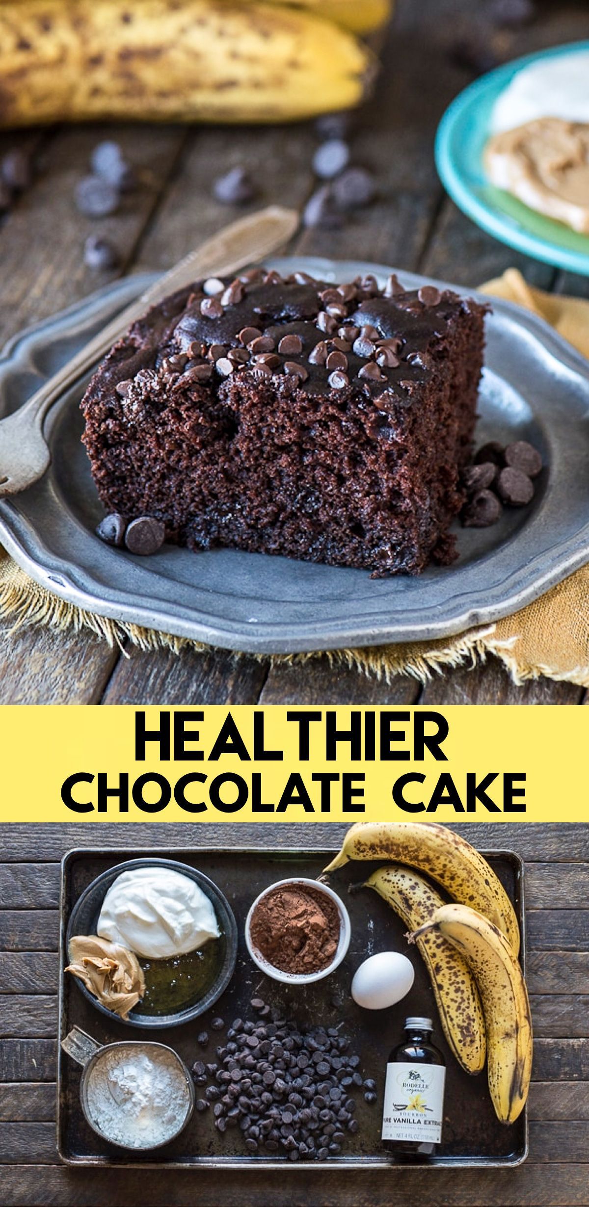Healthier Chocolate Cake -   15 cake Healthy honey ideas