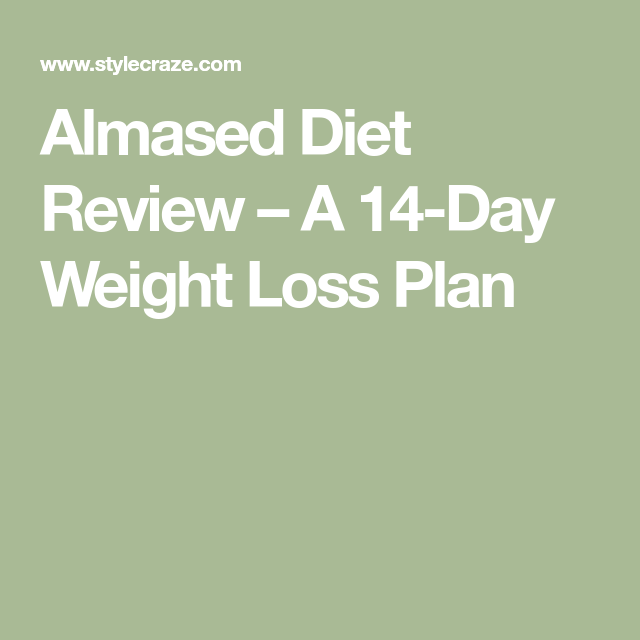 Almased Diet Review – A 14-Day Weight Loss Plan -   15 diet Before And After eating plans ideas