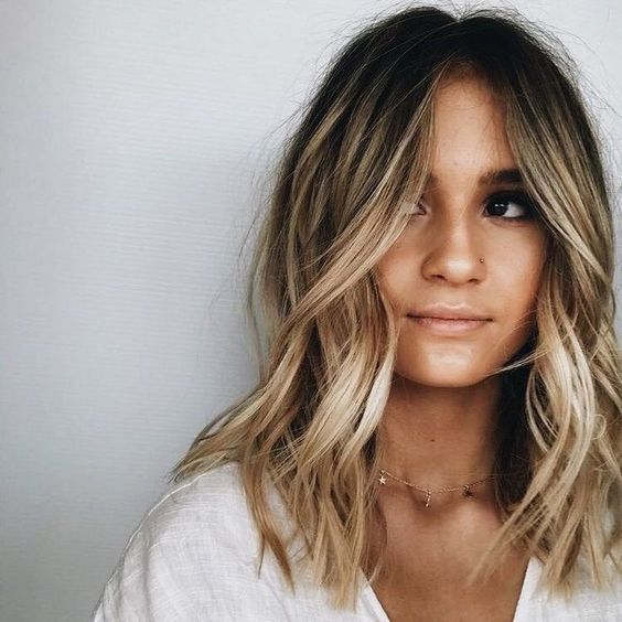50 Amazing Shoulder Length Hairstyles for 2019 -   15 hair 2019 woman ideas