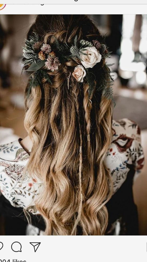 Trendsetting Hairstyles For Wedding To Blow People's Minds - Page 25 of 28 -   15 hairstyles Wedding boho ideas