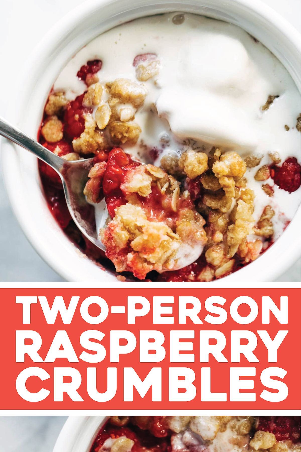 Two Person Raspberry Crumbles -   15 healthy recipes Desserts fruit ideas