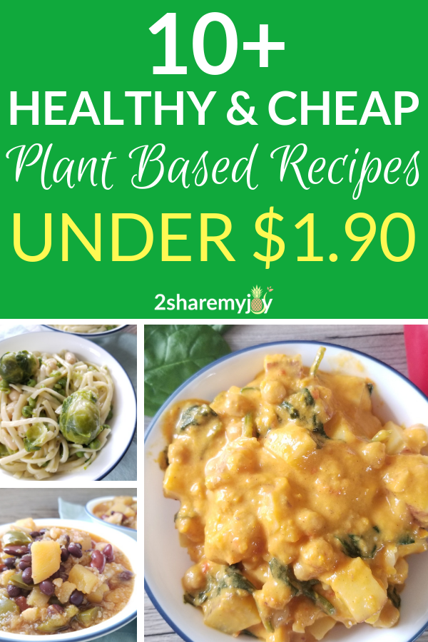 10+ Healthy & Cheap Vegan Recipes Under $1.90 Per Serving -   15 healthy recipes For College Students meal ideas