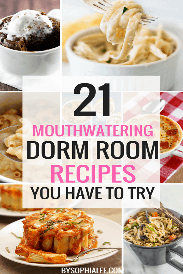 21 Mouthwatering Mug Meals You Can Actually Make in Your Dorm Room -   15 healthy recipes For College Students meal ideas