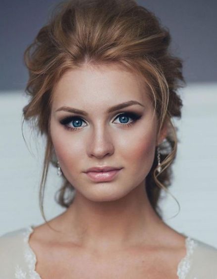 25 Ideas For Hairstyles Updo Front View Wedding -   15 makeup Dia wedding hairstyles ideas