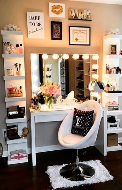 Makeup table vanity mirrors 19+ ideas -   15 makeup Light table ideas