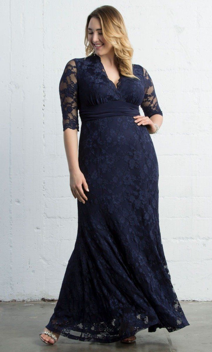 Screen Siren Lace Gown - Navy -   16 dress Formal the bride ideas