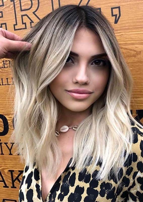 Fantastic Balayage Hair Colors with Dark Roots for 2019 -   16 hair Thin awesome ideas