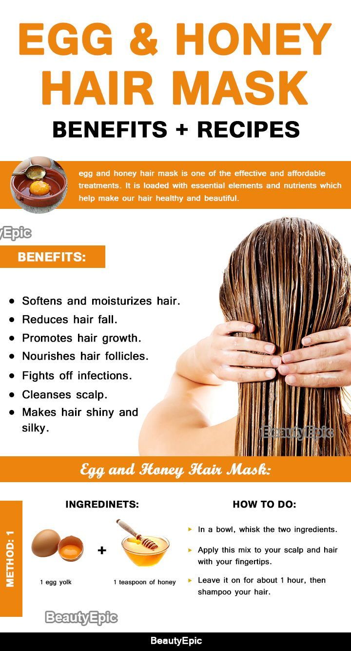 Egg and Honey Hair Mask: Benefits + Top 9 Hair Mask Recipes -   16 healthy hair Mask ideas