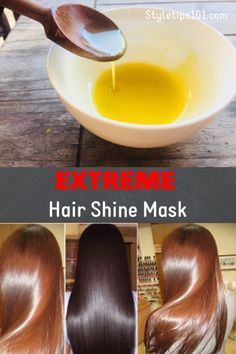 DIY Shiny Hair Mask -   16 healthy hair Mask ideas