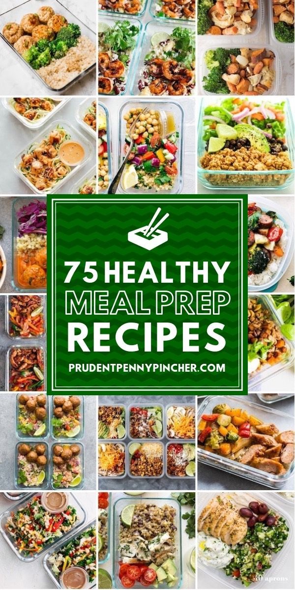 75 Healthy Meal Prep Recipes -   16 healthy recipes Tasty meals ideas