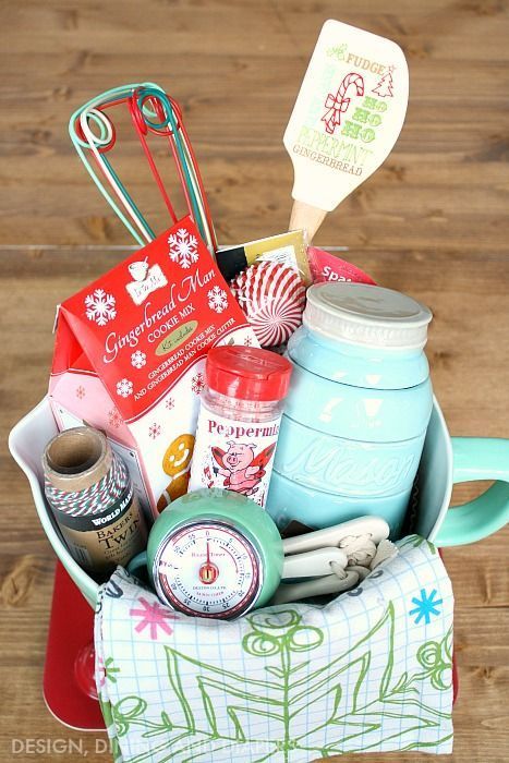 How To Create The Perfect Gift Basket + Free Printable -   16 holiday Baking basket ideas