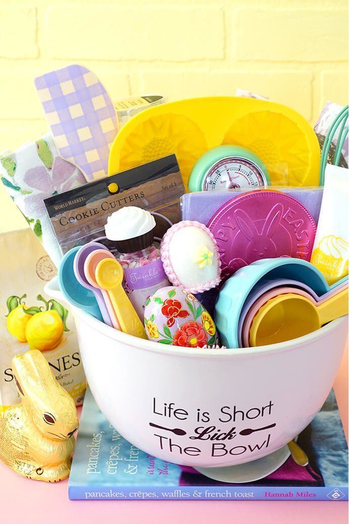 Excellent Easter Basket Ideas for Kids, Teenagers, and Adults -   16 holiday Baking basket ideas