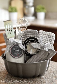 Do it Yourself Gift Basket Ideas for All Occasions -   16 holiday Baking basket ideas